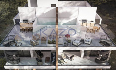 Modern penthouse apartment in central Agios Spyridonas 
