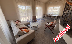 Modern villa with pool in tranquil Parekklisia location 