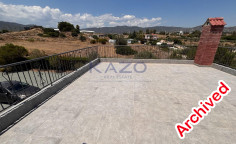 Modern villa with pool in tranquil Parekklisia location 