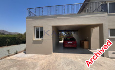Modern villa with pool in tranquil Parekklisia location 
