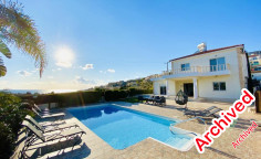 5 bedroom sea view villa for sale in Chloraka Paphos | private pool 5 bedroom sea view villa for sale in Chloraka Paphos | private pool