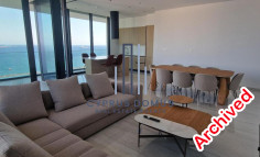 For rent 2 bedroom seafront apartment in Germasogeia 