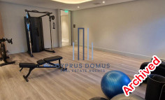 For rent fully furnished 1 bedroom seafront apartment in Germasogeia 