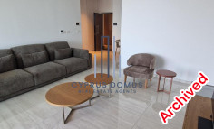 For rent fully furnished 1 bedroom seafront apartment in Germasogeia 