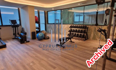 For rent fully furnished 1 bedroom seafront apartment in Germasogeia 