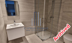 For rent fully furnished 1 bedroom seafront apartment in Germasogeia 