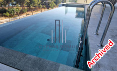 For rent fully furnished 1 bedroom seafront apartment in Germasogeia 