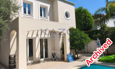 Fully furnished house with pool in Agios Tychonas 