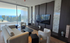 Modern seafront apartment with gym in Mouttagiaka Modern seafront apartment with gym in Mouttagiaka