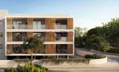 Bright studio apartment in central Geroskipou with pool 