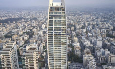 Modern Neapolis whole floor apartment with pool spacious views 