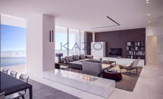 Modern Neapolis whole floor apartment with pool spacious views 