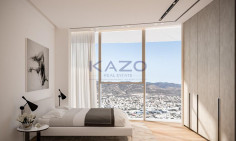 Modern Neapolis whole floor apartment with pool spacious views 