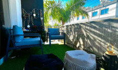 Fully furnished 3 bedroom upper level apartment in Kapsalos 