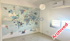 Spacious unfurnished upper level apartment in quiet Polemidia Kato 