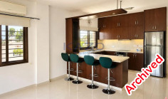 Spacious unfurnished upper level apartment in quiet Polemidia Kato 