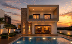 4-bed detached house with pool in Agios Athanasios 