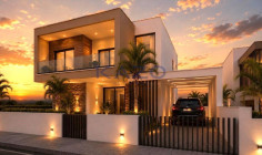 4-bed detached house with pool in Agios Athanasios 