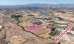 Two adjacent agricultural fields in Pano Deftera, Nicosia , Nicosia