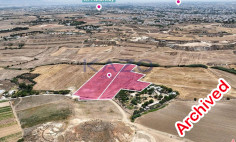 Two adjacent agricultural fields in Pano Deftera, Nicosia , Nicosia