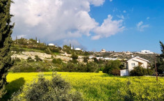 “Spilios” 10703m2 land, elevated private-gated+ view+150m walk2PissouriBay, Limassol