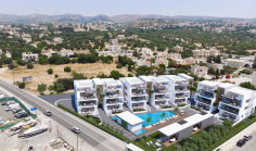 Spacious 3 bedroom penthouse with swimming pool for sale in Mesogi