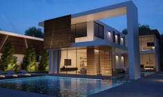 Luxury 5 bedroom house with swimming pool for sale in Agia Thekla