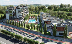 Luxury 2 bedroom penthouse with swimming pool for sale in Mouttagiaka