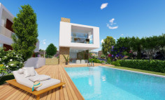Large 3 bedroom villa with swimming pool for sale in Chloraka
