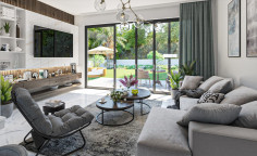 Luxury 3 bedrooms villa with swimming pool for sale in Chloraka