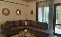 2 bedroom furnished apartment with swimming pool to rent in Aphrodite Hills