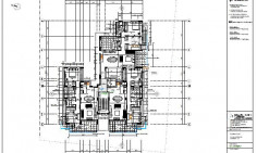 Top floor apt in a modern tower close to the american academy, Larnaca center 