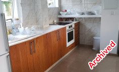 Renovated 2 bedroom house on Dekelia road 20 meters from the beach 