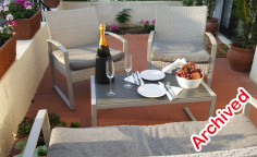 Renovated 2 bedroom house on Dekelia road 20 meters from the beach 
