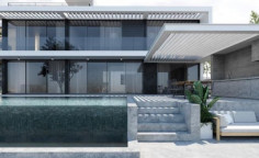 Luxury for bedroom house with swimming pool for sale in Peyia