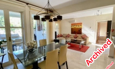 3 bedrooms ground floor apartment in afrodite hills 