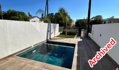 House (semi detached) in Chlorakas, Paphos for rent 