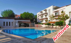 1 bedroom furnished apartment with swimming pool to rent in Amathus area