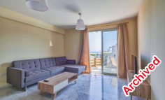 1 bedroom furnished apartment with swimming pool to rent in Amathus area