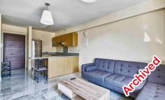 1 bedroom furnished apartment with swimming pool to rent in Amathus area