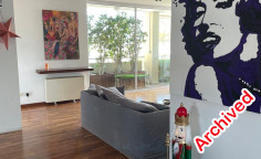 3 bedroom furnished apartment with swimming pool to rent in Agias Zonis