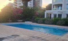 2 bedroom furnished apartment with swimming pool to rent in Pyrgos