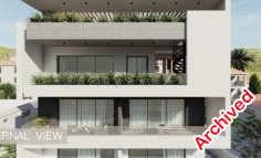 Spacious 2 bedroom penthouse to rent in Agia Fyla