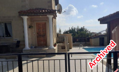 3 bedroom furnished house with swimming pool to rent in Tala