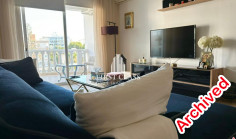 Spacious 2 bedrooms furnished apartment to rent in Acropolis