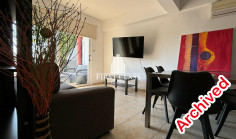 Large 2 bedroom furnished apartment to rent in Agios Dometios