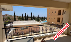 3 bedroom apartment with swimming pool to rent in Chloraka