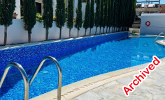 Luxury 2 bedroom apartment with swimming pool for sale in Tersefanou