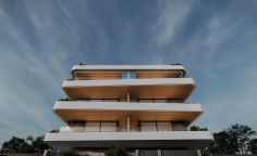 2 bedroom penthouse with swimming pool for sale in Yeroskipou