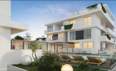 Large 1 bedrooms apartment with swimming pool for sale in Kato Paphos
